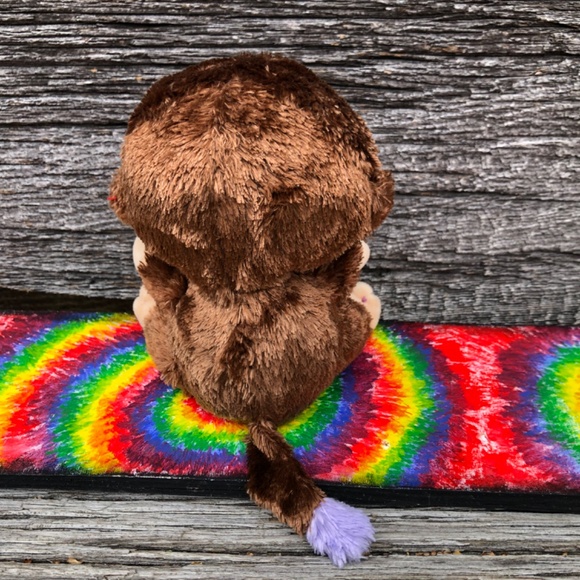 TY Beanie Babies Coconut the Monkey plushie stuffed animal toy plush Beanie Boos - Picture 3 of 10